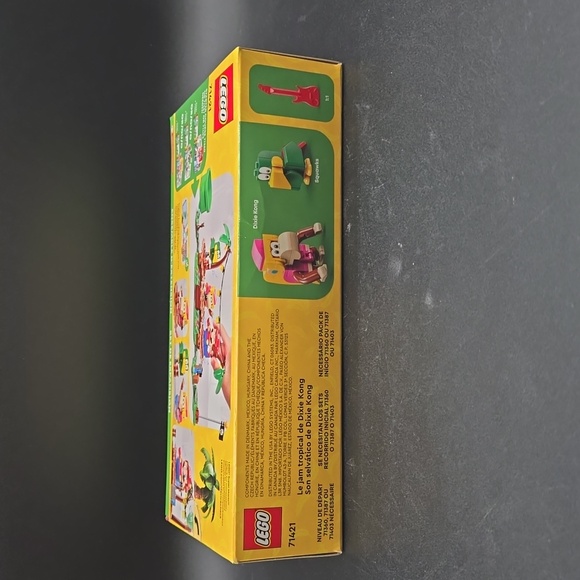 LEGO Super Mario Donkey Kong Expansion Set Dixie Kong's Jungle Jam 71421 Sealed - Picture 3 of 4
